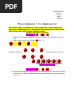 Journal Week 10 Math