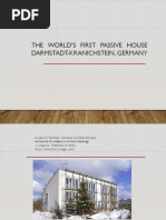 The World's First Passive House