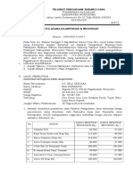 Berita Acara Klarifikasi & Negosiasi PT Sahabat Sentra Alkesindo