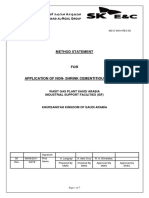 14.0 Method Statement For Application of Cementitious Grout