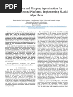 Localization and Mapping Aproximation For Autonomous Ground Platforms, Implementing SLAM Algorithms