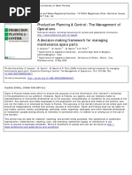 Cavalieri, S. Garetti, M. Macchi, M. Pinto, R. - A Decision-Making Framework For Managing Maintenance Spare Parts PDF