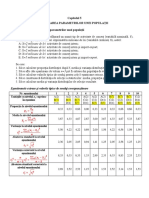 Estimarea Parametrilor Unei Populatii - Aplicatii