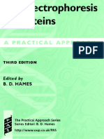 LIBRO Gel Electrophoresis of Proteins B. D. Hames