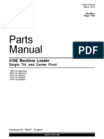 Manual de Partes y Repuestos de Retroexcavadora 416E PDF