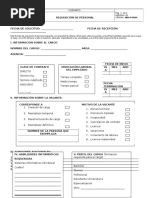 Requisición de Personal