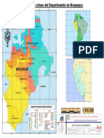 Mapa de Climas Del Departamento