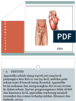 ASUHAN KEPERAWATAN Appendicitis Power Point