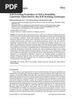 Roll Bonding Properties of Al/Cu Bimetallic Laminates Fabricated by The Roll Bonding Technique