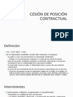 Cesión de Posición Contractual