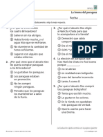 La Broma Del Paraguas. Comprensión Lectora.