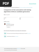 Comparison of Two Association Rule Mining Algorith PDF