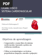 PDF NOVO Aula 6 - Exame Físico - Sistema Cardiovascular