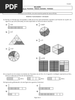 Relación Tema 6. Fracciones. Números Decimales. Problemas. Resueltos