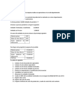 Caso Práctico de Sistema Costo de Proceso 1