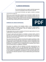 Derecho Empresarial