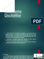 Rezonanta Oscilatiilor