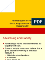 Advertising and Society: Ethics, Regulation and Social Responsibility