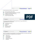 Questionario Arquitetura Da Informação