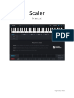 Scaler User Manual