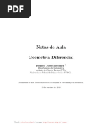 Geometria Diferencial PDF