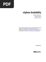 Vsphere Esxi Vcenter Server 65 Availability Guide