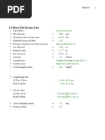 Pile Design Sheet