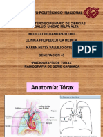 Tema 30. Serie Cardiaca y Radiografia de Torax