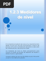 1.4.3 Medidores de Nivel