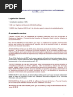 Listado Legislación Vigente EP 15-16