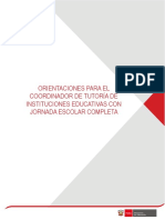 ATI-Orientaciones para El Coordinador de Tutoría