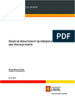 Guide Redaction Presentation Travaux Fsi