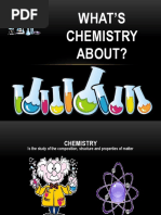 What'S Chemistry About?