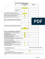 Structural Design (Type B) : Building Elements As Per Submitted Design Remarks General