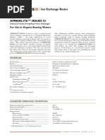 Amberlite™ Ira405 CL: Ion Exchange Resins