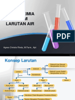 Reaksi Kimia Dalam Larutan Air