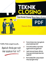 8 - 17 Teknik Closing PDF