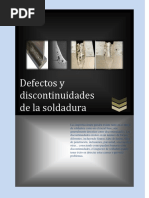 Defectos y Discontinuidades de La Soldadura Ensayo No Destructivos