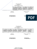 Jadwal Piket Harian Dan Jadwal Plajran Vib