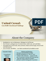 United Cereal Case Study