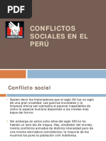 Conflictos Sociales en Peru