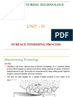 Manufacturing Technology: Unit - Iv