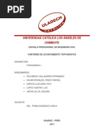 Informe de Levantamiento Topografico