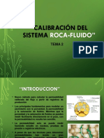 Calibracion Del Sistema Roca Fluido Expo Petrofisica