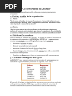 Plan Estratégico de Ajegroup