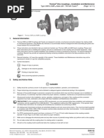 538 312 Thomas Series CMR, AMR, Sizes 225 750 Disc Couplings Installation Manual