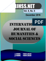 Vol 8 No 6 - December 2016