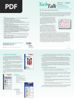 TechTalk - August2010 Clump in EDTA Tubes PDF