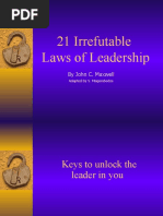 LAWS OF LEADERSHIP-Final Version