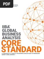 IIBA Global BusinessAnalysis CoreStandard